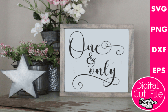 One and Only: A Graphic Design Asset for Crafts