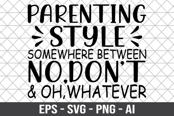Parenting Style Somewhere Between SVG for Crafts and Graphics