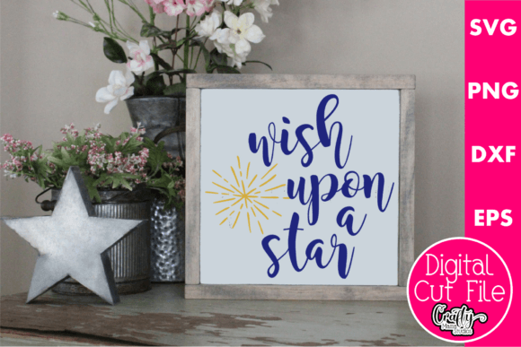 Wish Upon a Star Graphics for Crafts