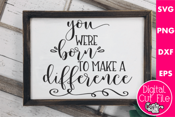 You Were Born to Make a Difference Embroidery Review